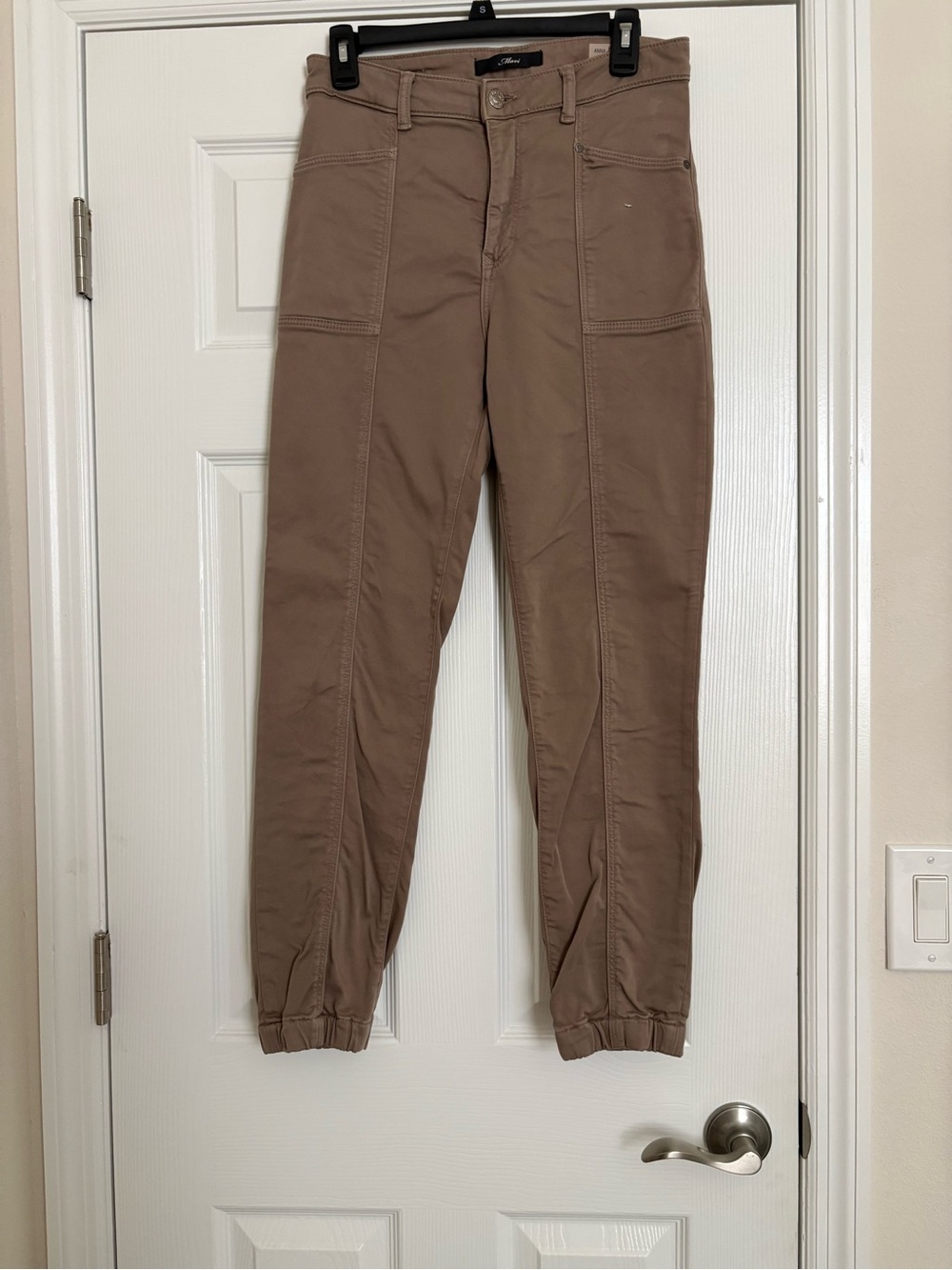 Mavi Men's Tan Cargo Jogger Pants